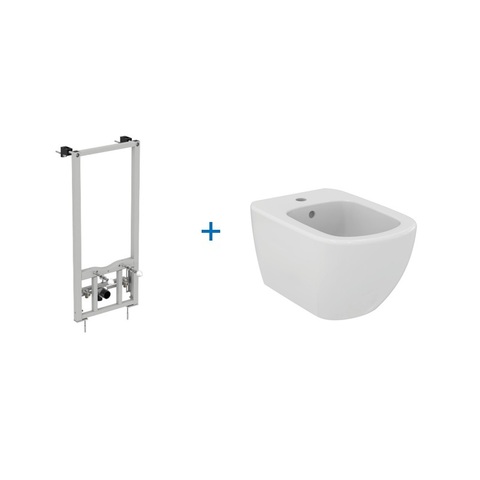 Промо-набор 2 в 1 биде T355201 TESI и инсталляцией PROSYS R016267