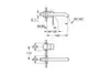 GROHE Essence 29192GL1 Внешняя часть смесителя для раковины скрытого монтажа, на 2 отверстия, M-Size, холодный рассвет глянец