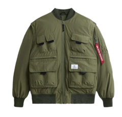Бомбер Alpha Industries Multi Pocket Bomber Jacket OG-107 (Зеленый)