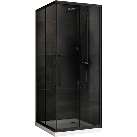 Abber Schwarzer Diamant AG02080BDTH Душевой уголок, 80x80x195