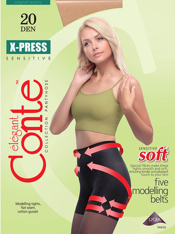 Женские колготки X-Press 20 XL Conte