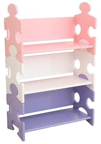 KidKraft Система хранения Пазл пастель Puzzle Pastel 14415_KE