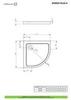 Душевой поддон Radaway Doros Plus A SDRPA8080-01