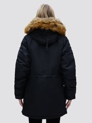 Парка Alpha Industries N-3B W Black (Черная)