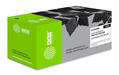 Картридж лазерный Cactus CS-EXV40R черный (6000стр.) для Canon IR 1133, 1133A, 1133iF