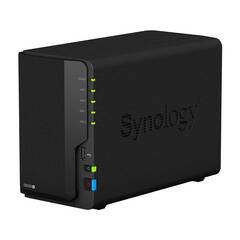 Synology DS220+ Сетевое хранилище DC 2,0GhzCPU/2GB(upto6)/RAID0,1/up to 2HDDs SATA(3,5' 2,5')/2xUSB3.0/2GigEth/iSCSI/2xI