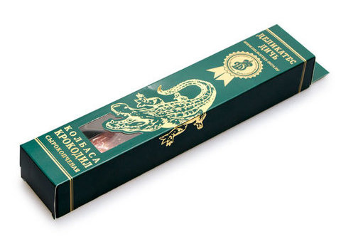 Колбаса из крокодила сырокопченая, 190г