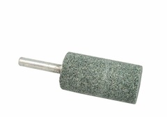 Шарошка абразивная ПРАКТИКА карбид кремния, цилиндрическая 25х50 мм, хвост 6 мм, блистер (641-428)