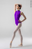 Zip leotard | violet