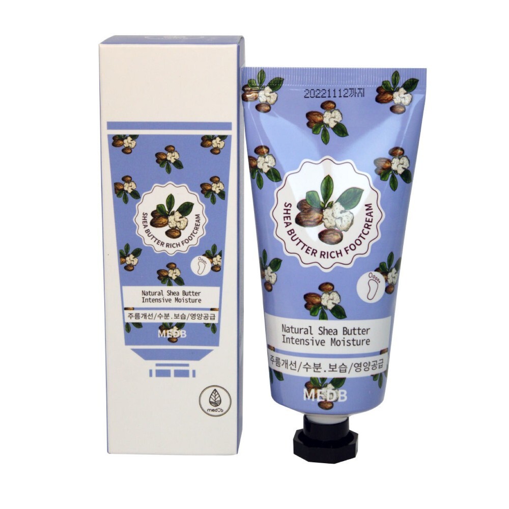 Увлажняющий крем для ног с маслом ши MEDB Shea Butter Rich Foot Cream