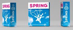 Ультратонкие презервативы SPRING SKY LIGHT - 3 шт. - 