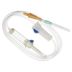 Система инфузионная, L/S, L=150 см., 0,8x38, п/ж резервуар, Хуафу Медикал Эквипмент Ко., Лтд, Китай, 45шт/упк