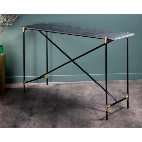 Столик консольный Objet de Curiosite Console black marble oc_fe110