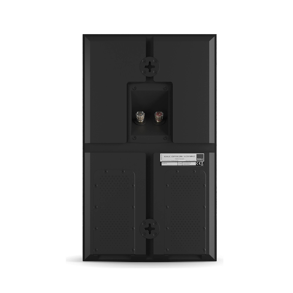 Настенная акустика DALI Opticon LCR MK2 Satin Black разъемы