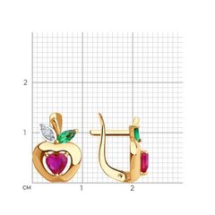 Серьги детские 