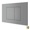 Almar E330001.GO WC PLATE Клавиша смыва, совместима с моделями GEBERIT SIGMA 8 / UP720 и SIGMA12 / UP320, а также с моделью TECE BOX-8 Co, цвет Polished PVD Gold