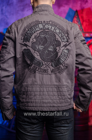 Afflction | Куртка мужская California Speed Jacket 110OW273 спина