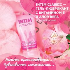 Гель-лубрикант Intim Classic с витамином Е и алоэ вера - 60 гр. - 