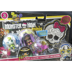 Минис 2 серия Набор из 3-х фигурок: Клодин Вульф под Напряжением, Фрэнки Фрукт, Ари Мишка