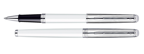 Ручка-роллер Waterman Hemisphere Deluxe White CT (S0921290)