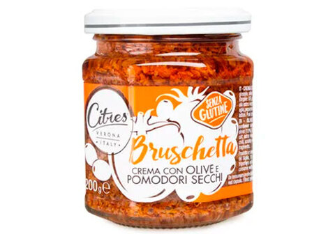 Брускетта с оливками и вялеными томатами Citres, 200г