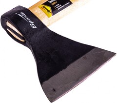 Топор 1000г, в сборе, кованый, деревянное топорище, Sparta, 21615