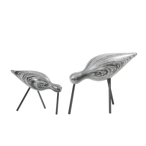 Статуэтка Wood Grain Bird Black B