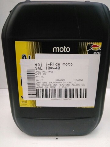 Моторное масло ENI i-Ride Moto 10W-40 - 20л.