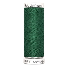 Нить Sew-All 200 м, Gutermann, 402 изумрудно-зеленый