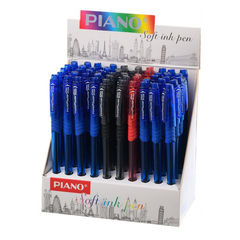 
          Ручка шариковая, масляная, Piano, 3 цвета чернил, серия "Piano Tourist", 50 шт