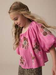 Блуза для девочки Next E76-900, Розовый