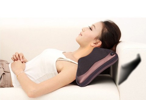 Массажная подушка с инфракрасным подогревом Massager Pillow