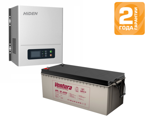 Комплект ИБП HIDEN HPS20-1012N+VENTURA GPL 12-200