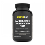 Глюкозамин Хондроитин с МСМ, Glucosamine Chondroitin MSM, Bombbar, 90 таблеток 1