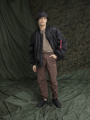 Бомбер Alpha Industries MA-1 Blood Chit Gen ll Black (Черный)