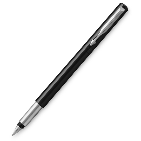 Ручка перьевая Parker Vector Standard F01, Black CT, M (2025380)