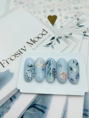 Слайдеры by provocative nails - Frosty mood