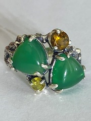 Алла (кольцо из серебра)