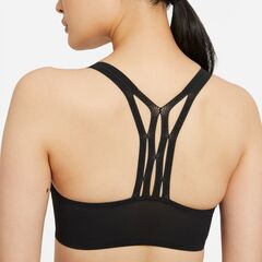 Бюстгальтер спортивный Nike Indy UltraBreathe Bra W - black/black/black/dark smoke grey