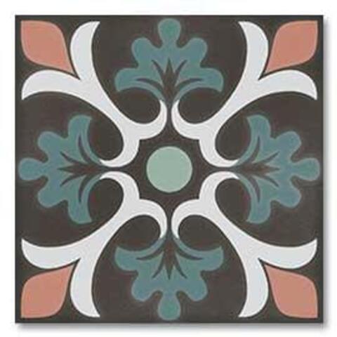 DNA Tiles Sync Clover Blue 15x15
