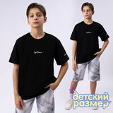 Футболка оверсайз (тонкая лакоста) / 3008