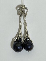Юнона (серьги из серебра)
