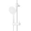 Cezares LEAF-CVDA-30-L-MM Душевая стойка телескопическая, с изливом с верхним и ручным душем, верхний душ диаметр 230 мм АБС пластик, исполнение Morning Mist