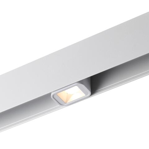 359512 SHINO NT24 128 белый Трековый светильник для низковольтного шинопровода IP20 LED 3W 48V 3000K 120Лм FLUM