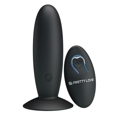 Анальная пробка с вибрацией и пультом управления Remote Control Vibrating Plug - 11 см. - Baile Pretty Love BI-040045W-0803