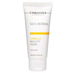 Christina Masks: Маска красоты для сухой кожи лица «Ваниль» (Sea Herbal Beauty Mask Vanilla for dry skin)