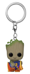 Брелок Funko Pocket POP! I Am Groot Groot With Cheese Puffs