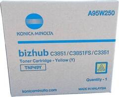 A95W250 - Тонер-картридж Konica Minolta Toner Cartridge TNP49Y (yellow)