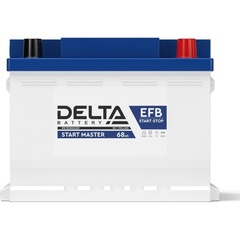 Аккумулятор DELTA START MASTER 68 Ah EFB