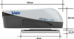Автокондиционер TELAIR Clima e-Van 7400H